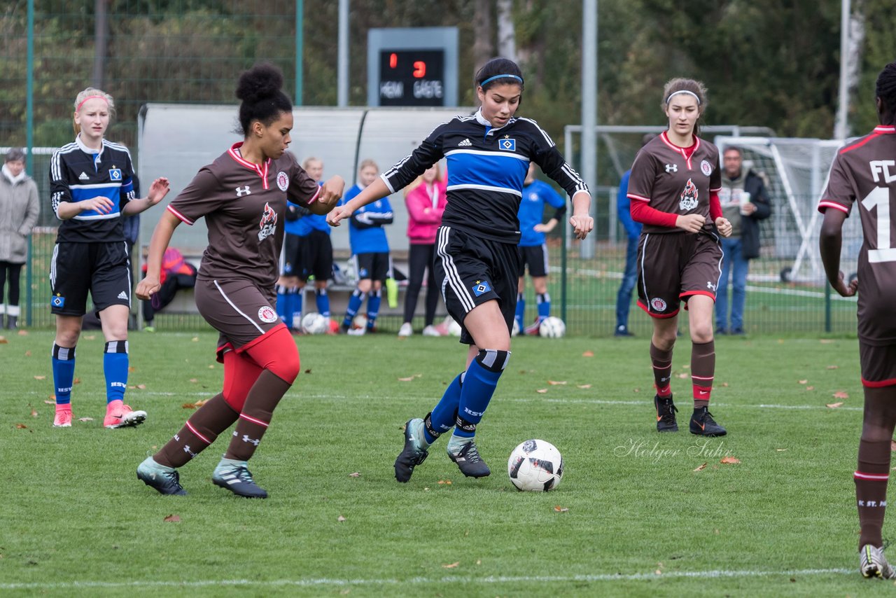 Bild 201 - B-Juniorinnen Hamburger SV - FC St.Pauli : Ergebnis: 1:2